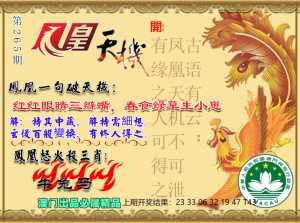 凤凰天机图
