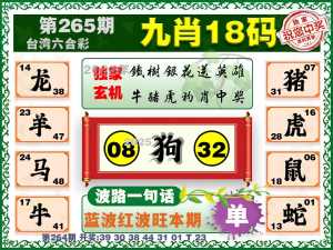 九肖十八码